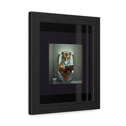 TIGERS THRONE by Simon Chappell Framed Poster