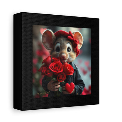 MOUSELOVE by Simon Chappell Matte Canvas, Stretched, 1.25"