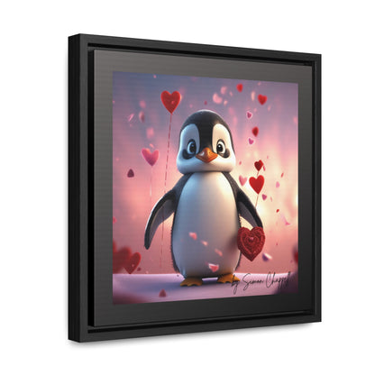 PENGUINLOVE by Simon Chappell, Canvas Wraps Penguin Love Valentine's Gift