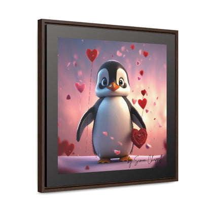 PENGUINLOVE by Simon Chappell, Canvas Wraps Penguin Love Valentine's Gift