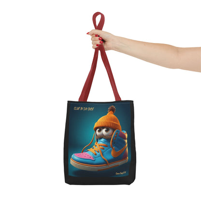 Tote Bag CLUE IN DA SHOE by Simon Chappell, Gift Idea, Everyday Bag, Market Bag, Cool, Digital Artwork