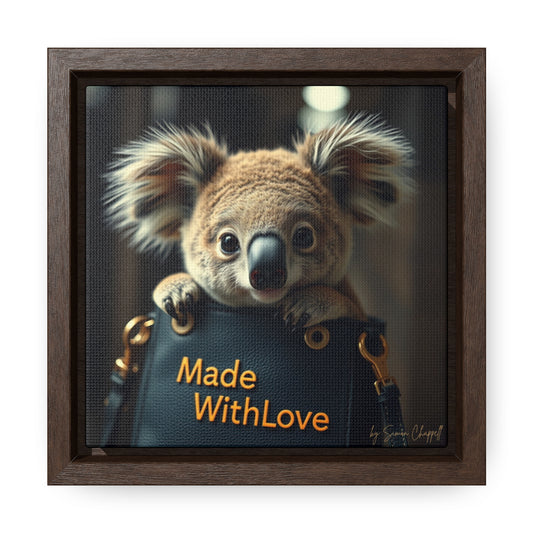 KOALA MWL by Simon ChappellGallery Canvas Wraps, Square Frame