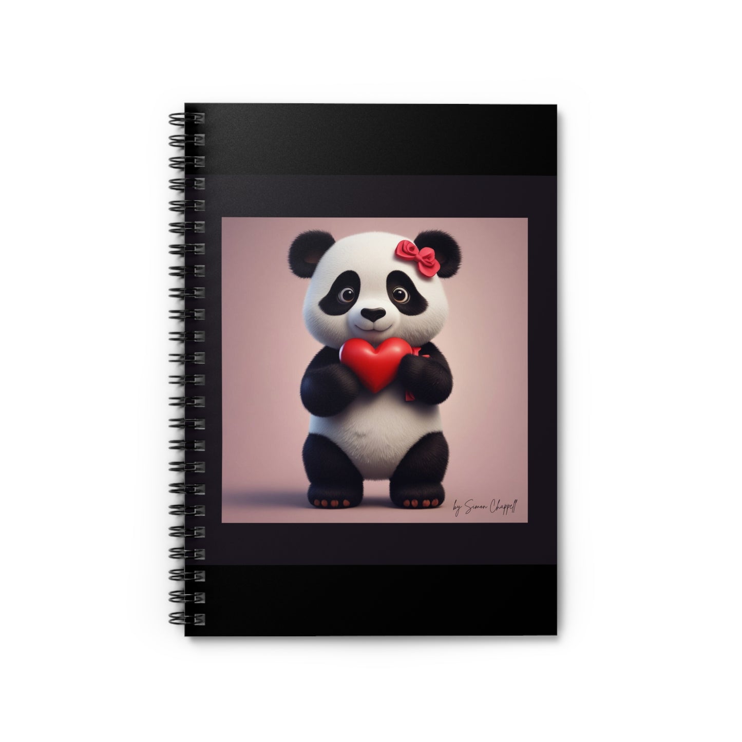 PANDALOVE Spiral Notebook - Ruled Line