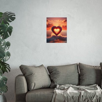 Fine Art Poster LOVEHEART Collection Part 4 by Simon Chappell