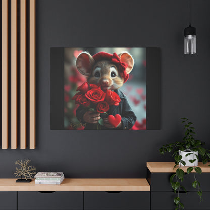 MOUSELOVE by Simon Chappell Matte Canvas, Stretched, 1.25"